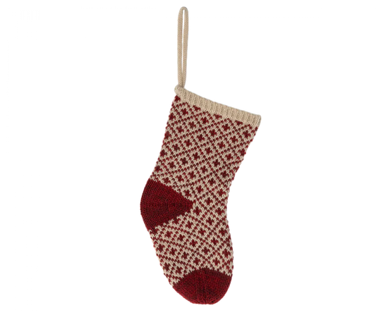 MAILEG CHRISTMAS STOCKING - RED