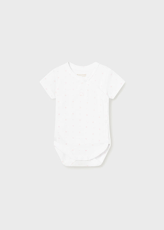 MAYORAL PRINTED BODYSUIT - PINK STARS