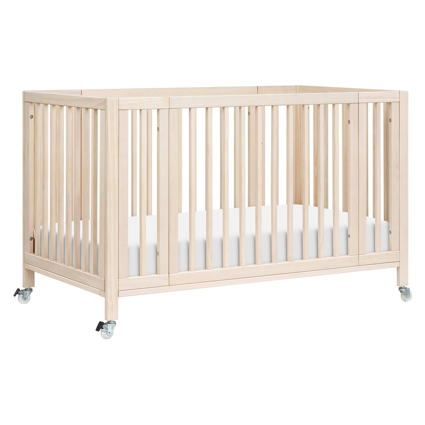 BABYLETTO ROLLI 9-IN-1 CONVERTIBLE ALL-STAGES CRIB WITH BASSINET & TODDLER BED CONVERSION KITS