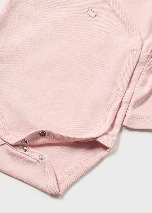 MAYORAL LONG SLEEVE BODYSUIT - PINK
