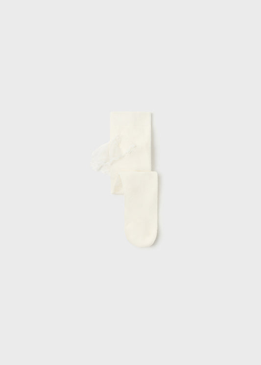 MAYORAL TIGHTS WITH RUFFLED DETAILS