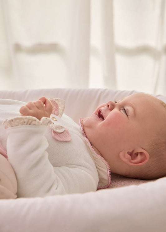 MAYORAL VELOUR FOOTIE