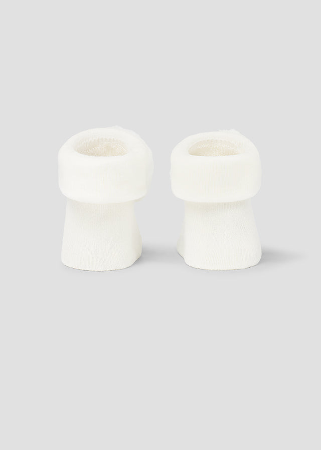MAYORAL SOCKS & HEADBAND SET- OFF WHITE
