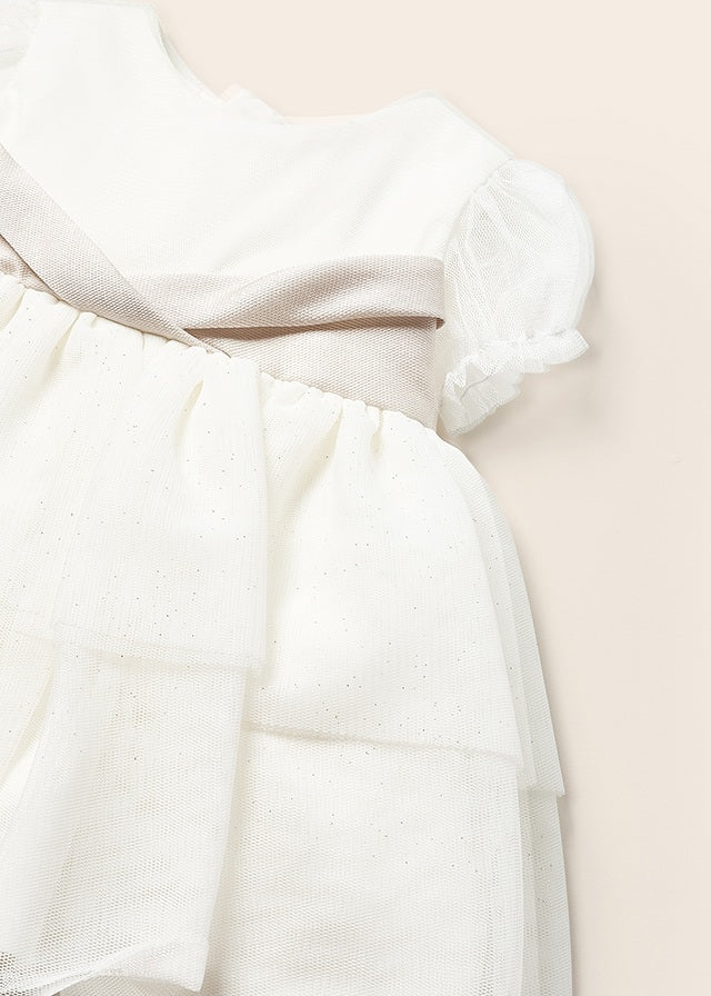 Mayoral Kids White Dress for Girls