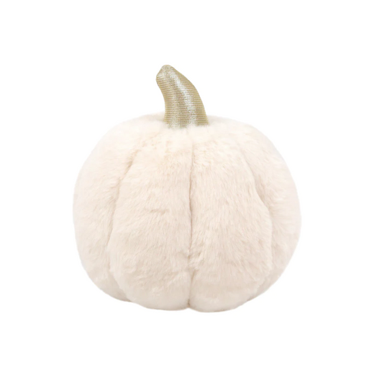 PLUSH PUMPKIN - WHITE