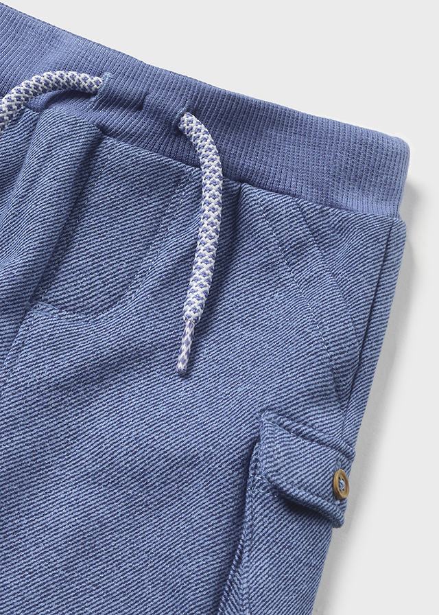 MAYORAL BABY CARGO PANTS - BLUE