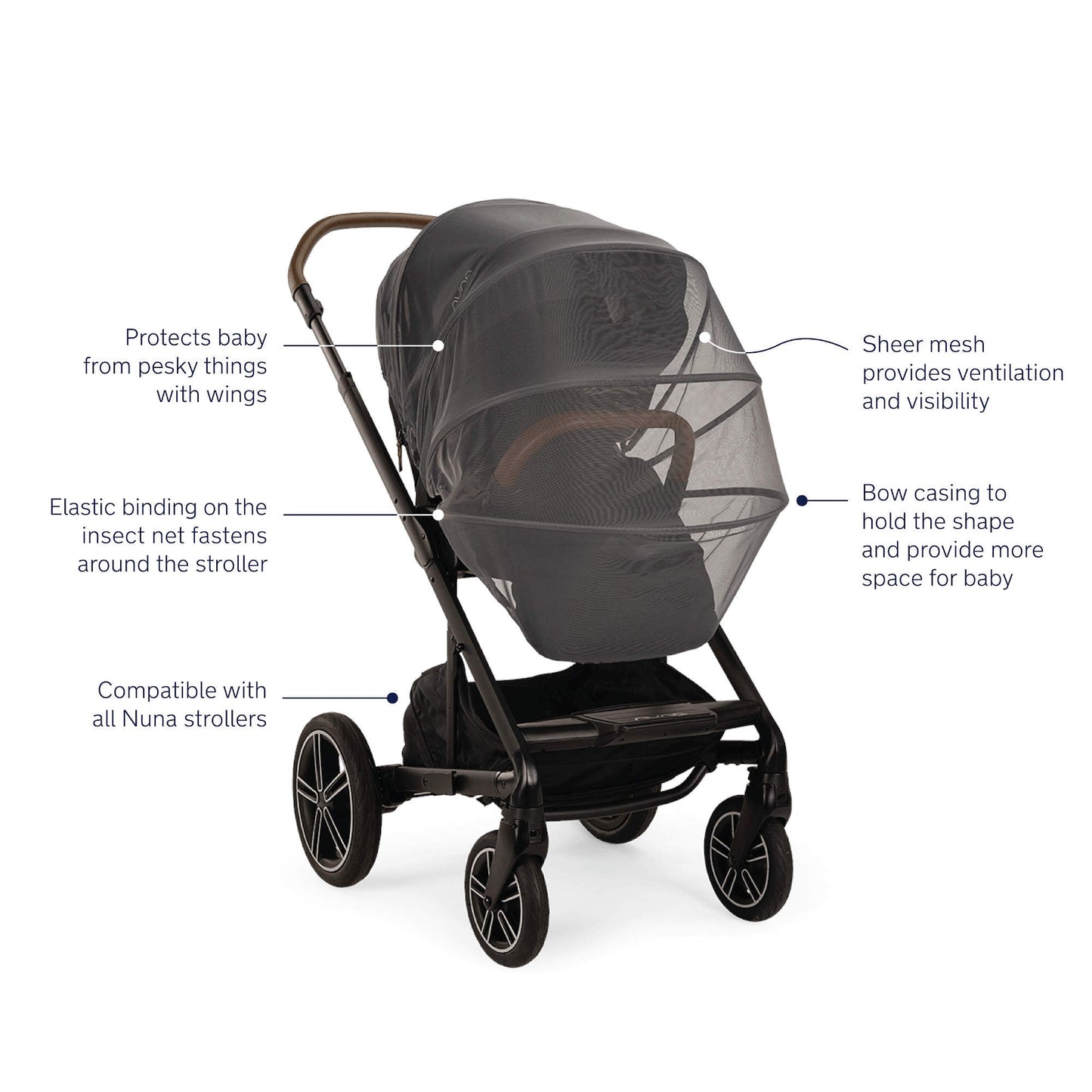 NUNA STROLLER INSECT NET