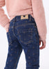 MAYORAL PRINTED DENIM PANTS