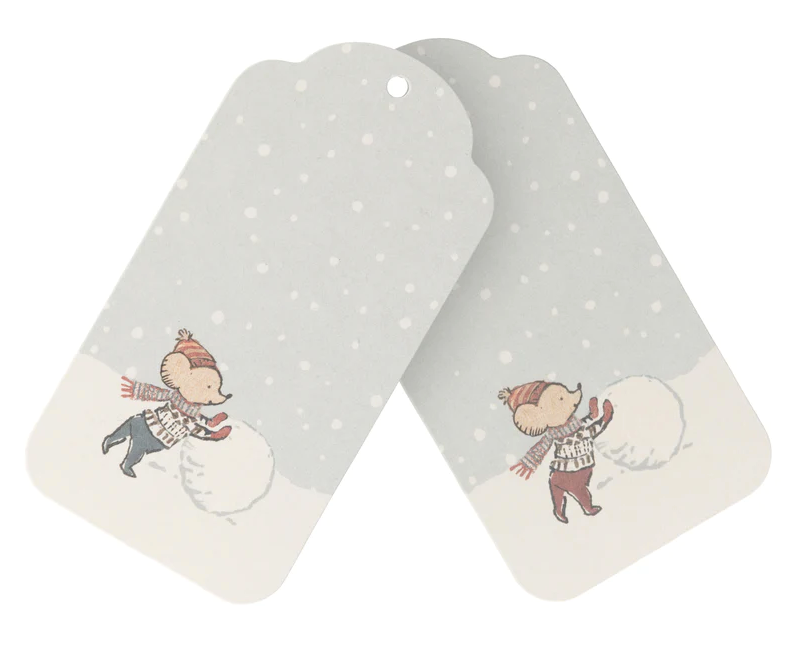 MAILEG CHRISTMAS GIFT TAGS, 12 PCS