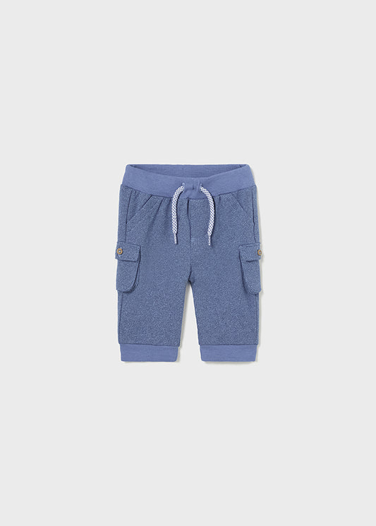 MAYORAL BABY CARGO PANTS - BLUE