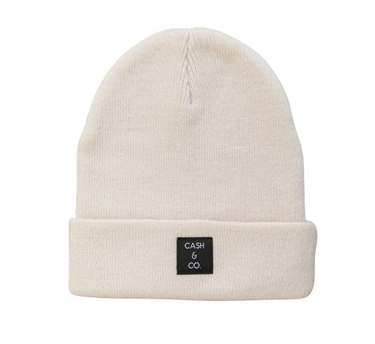 CASH & CO. POWDER BEANIE