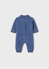 MAYORAL FLEECE DENIM ROMPER