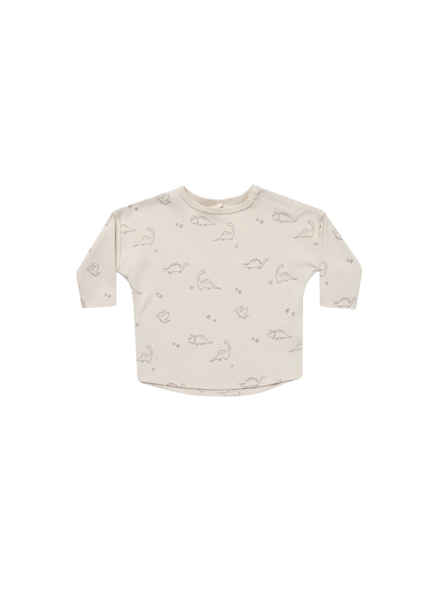 QUINCY MAE LONG SLEEVE TEE DINO