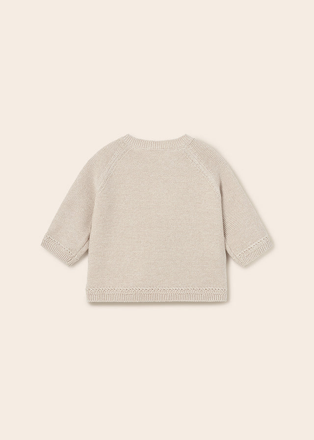 MAYORAL KNIT CARDIGAN - BEIGE