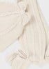 MAYORAL MITTENS, HAT AND SCARF SET- BEIGE