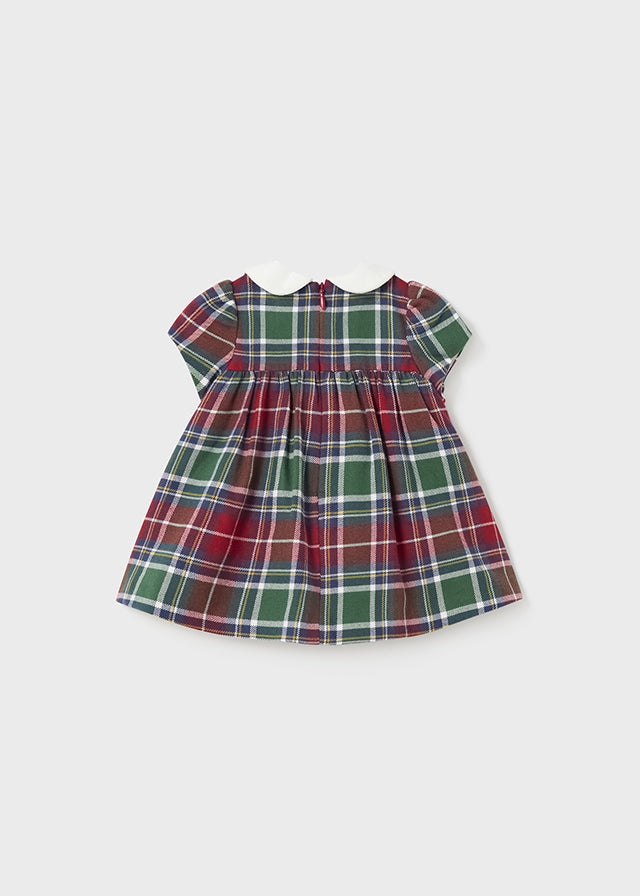 MAYORAL SMOCKED DRESS - PLAID