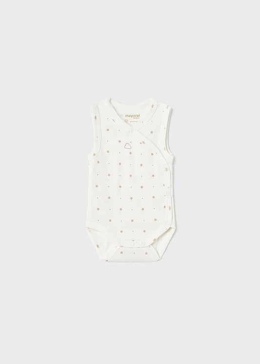 MAYORAL PRINTED BODYSUIT - TAN STARS
