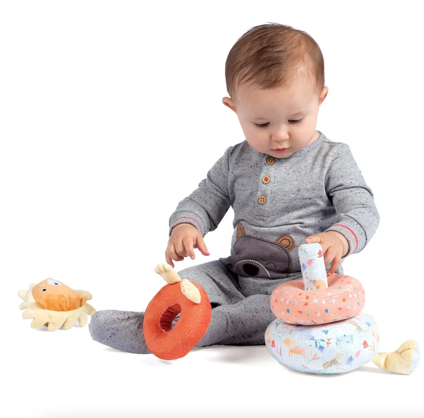 SAFARI LION PLUSH STACKER