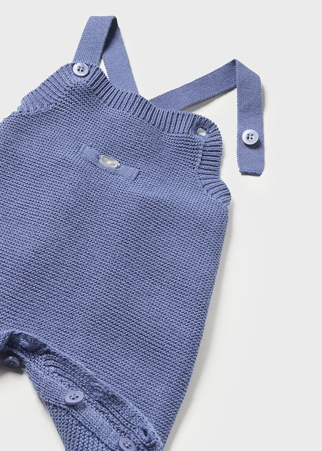 MAYORAL KNIT DUNGAREES SET - WINTER