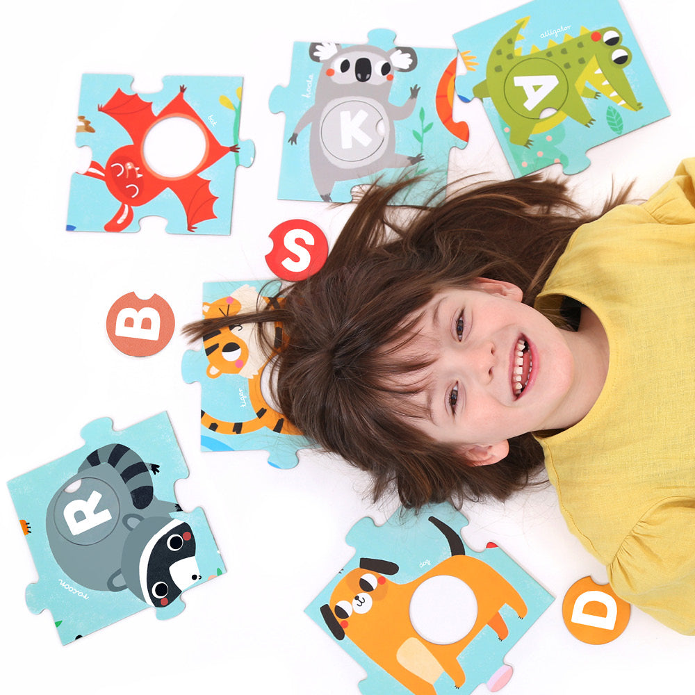 SUUUPER SIZE PUZZLE - ALPHABET MATCH