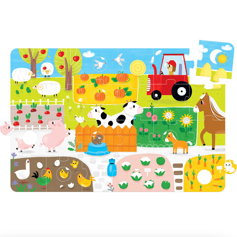 SUUUPER SIZE PUZZLE - FARM MATCH FUN
