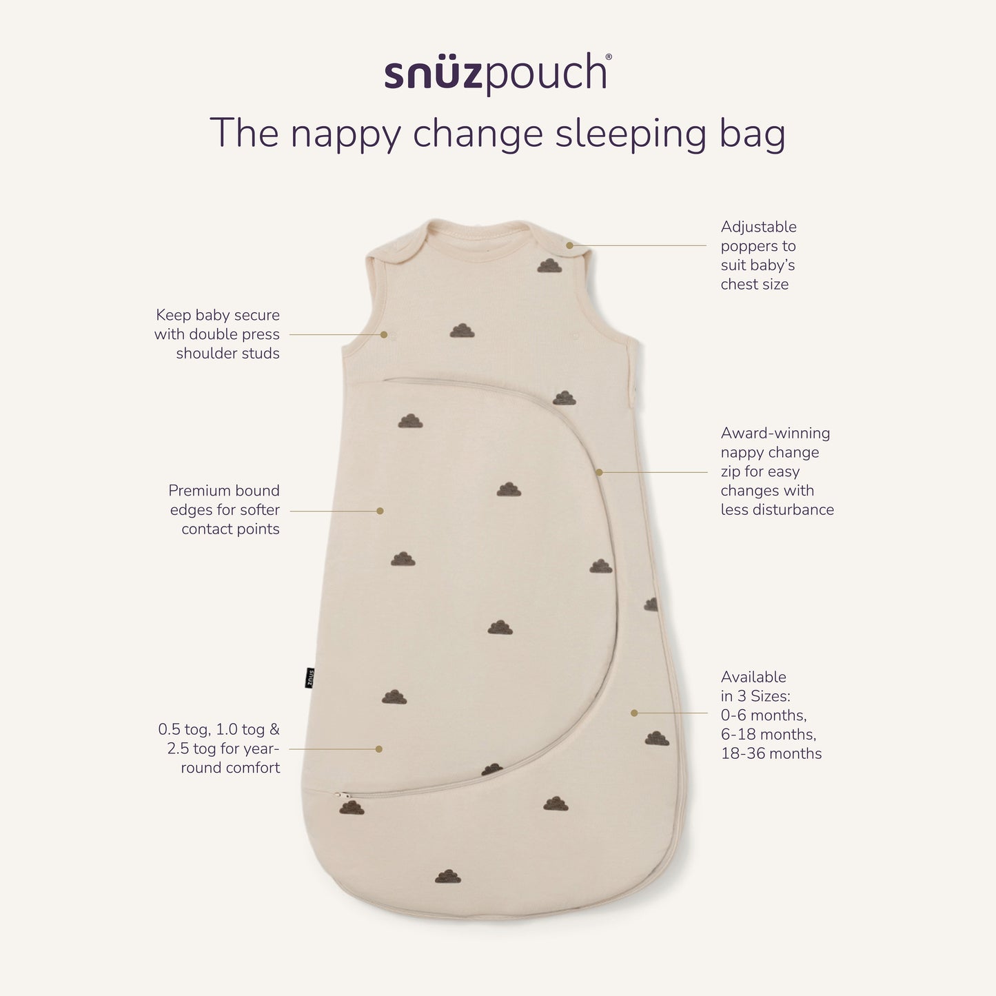 SNUZPOUCH SLEEPING BAG 1.0 TOG