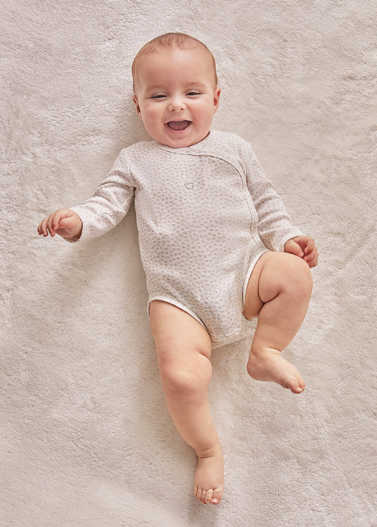 MAYORAL LONG SLEEVE BODYSUIT - PRINTED