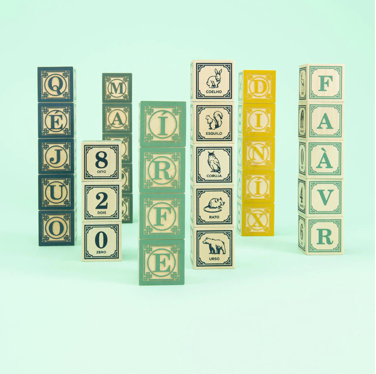 UNCLE GOOSE PORTUGUESE ABC BLOCKS