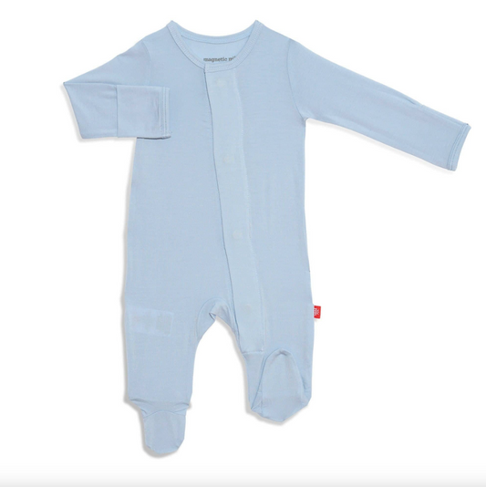 BABY BLUE MODAL MAGNETIC FOOTIE