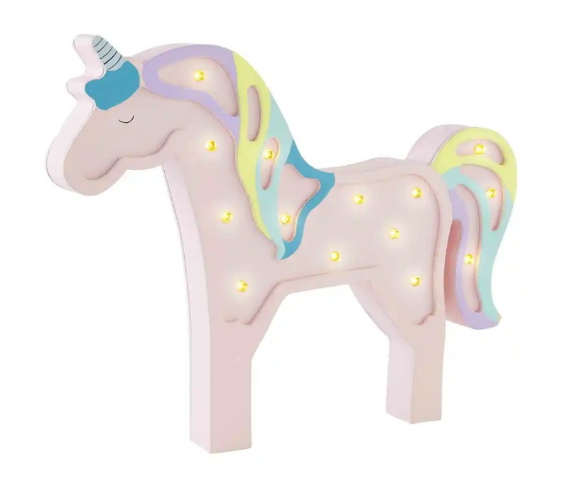 UNICORN WOOD NIGHT LIGHT