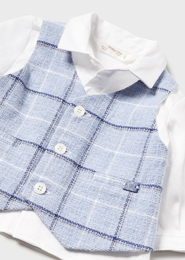 MAYORAL 2 PIECE SET WITH BOWTIE