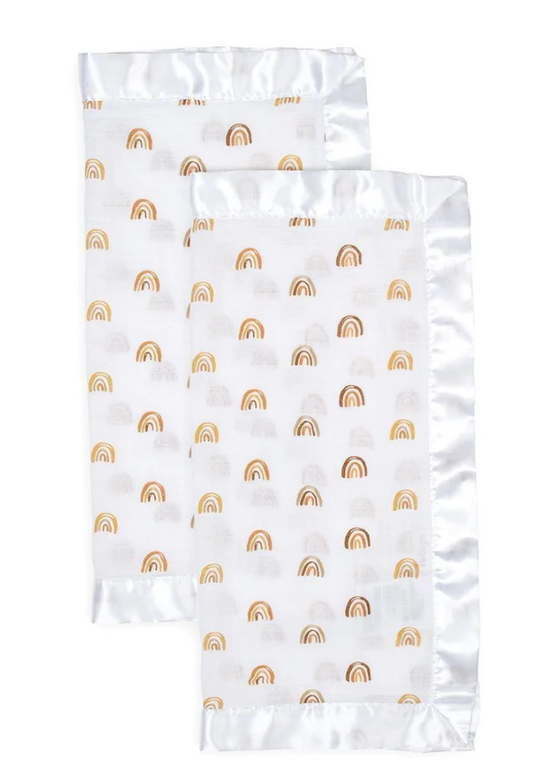 LULUJO SECURITY BLANKETS - RAINBOWS