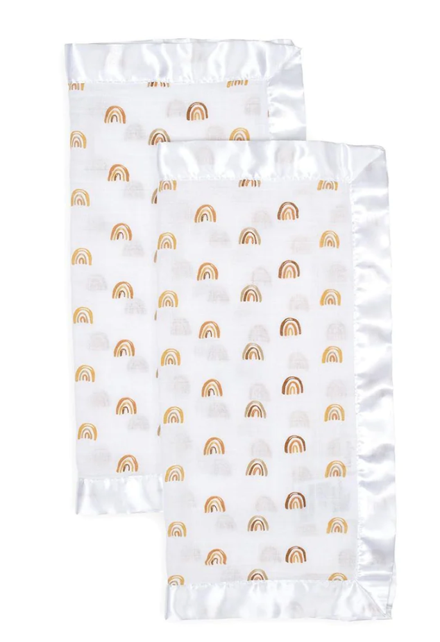 LULUJO SECURITY BLANKETS - RAINBOWS