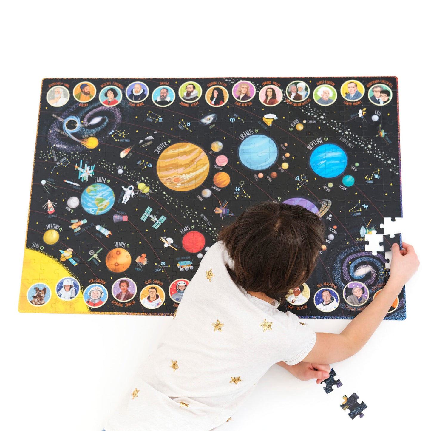 SUUUPER SIZE PUZZLE - SOLAR SYSTEM