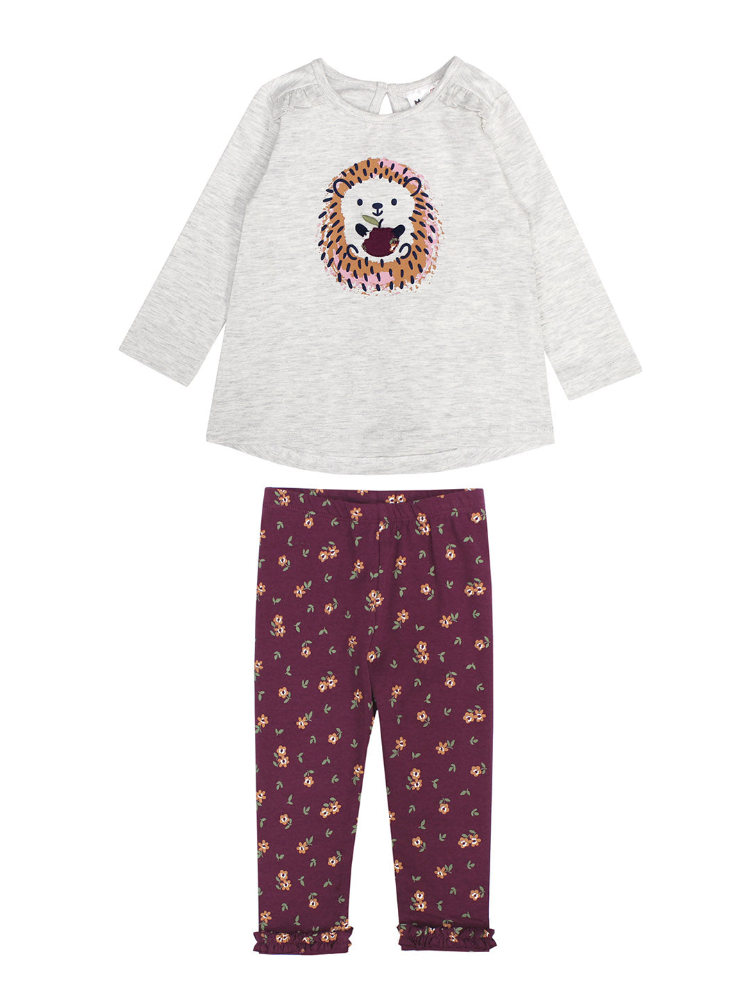HEDGEHOG TOP W/ PRINT LEGGING