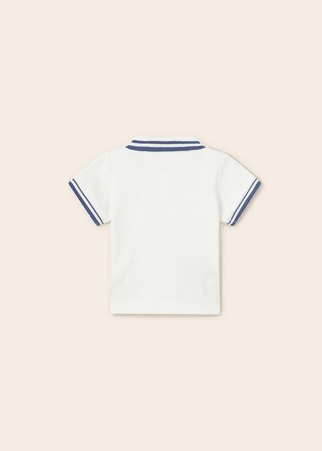 MAYORAL COTTON POLO -WHITE