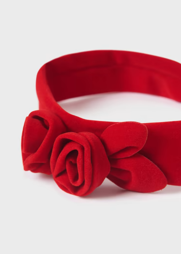 ABEL & LULA FLOWER VELVET HEADBAND