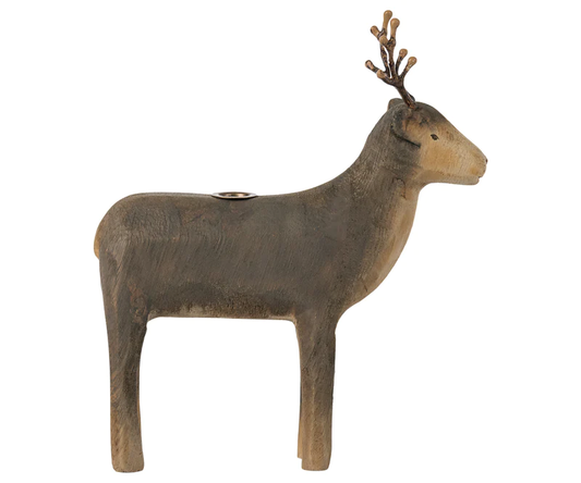 MAILEG REINDEER CANDLE HOLDER, MEDIUM