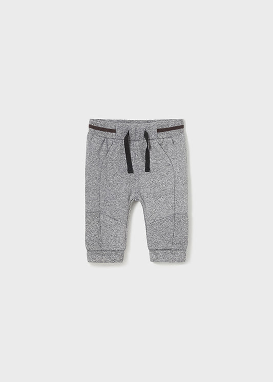 MAYORAL NEWBORN BABY JOGGERS - BLACK MIX