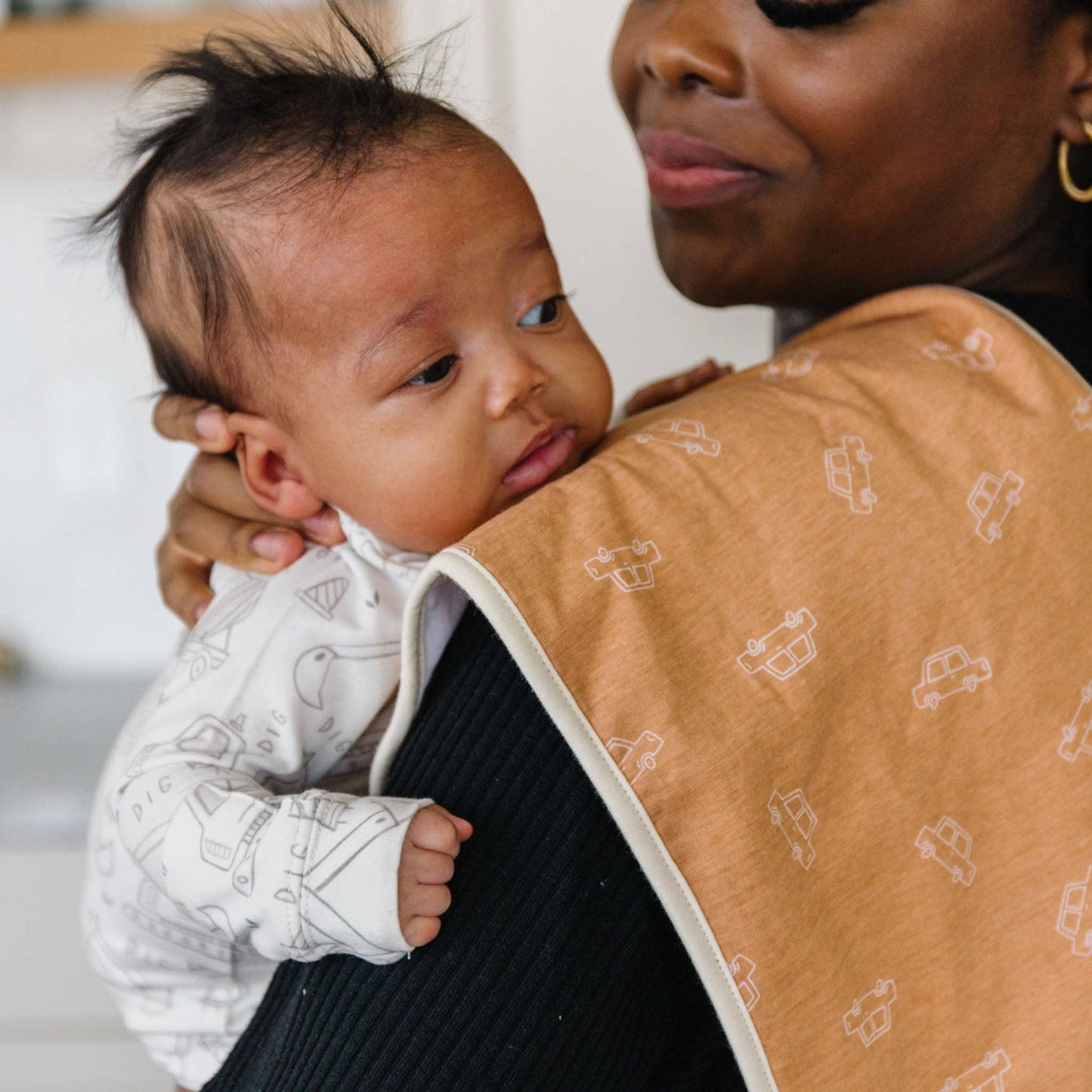 COPPER PEARL GAGE BURP CLOTH SET (3-PACK)