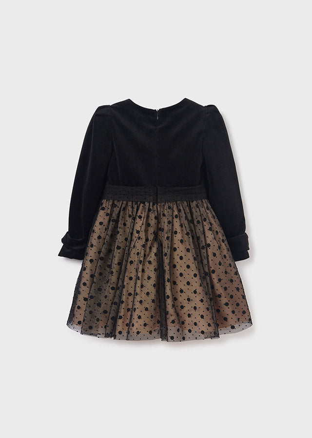 ABEL & LULA TULLE DRESS MIXED FABRICS