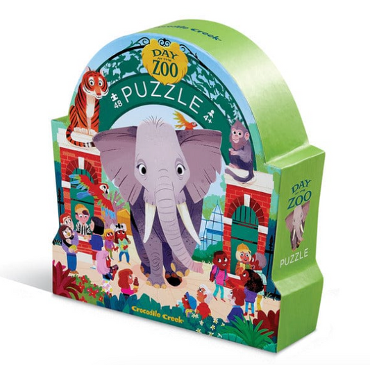 CROCODILE CREEK 48PC DAY AT THE MUSEUM - ZOO