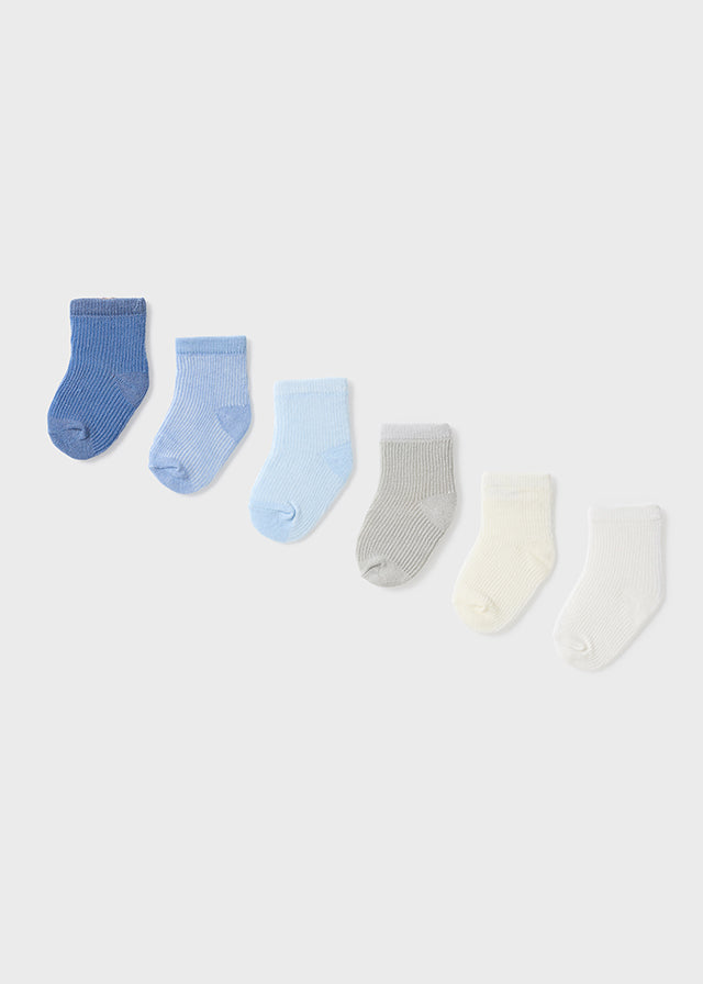 MAYORAL 6 PACK SOCKS - BLUE