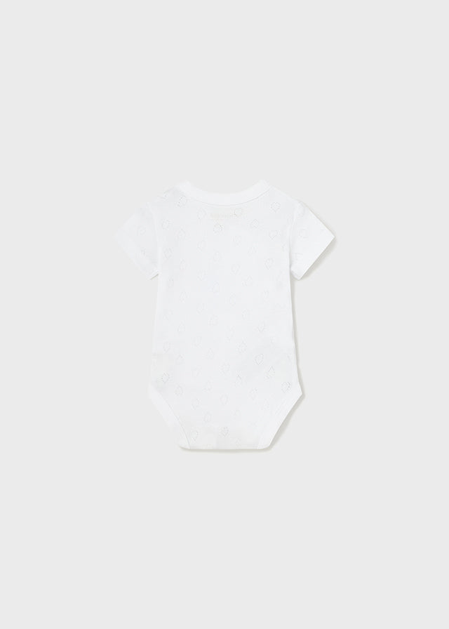 MAYORAL COTTON BODYSUIT - WHITE