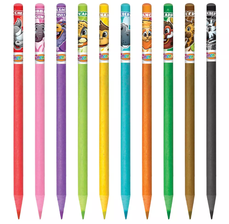 SAFARI COLORED SMENCILS 10 PACK