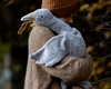 CUDDLE ANIMAL GOOSE LARGE GREY