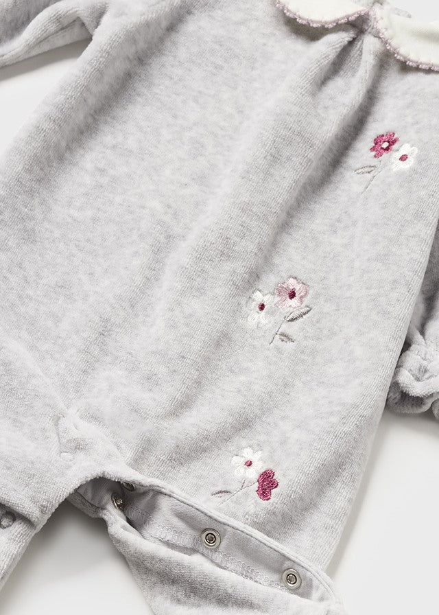 MAYORAL VELOUR ONESIE