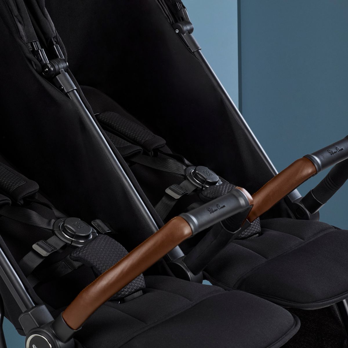 SILVER CROSS JET DOUBLE STROLLER + ACCESSORY BUNDLE