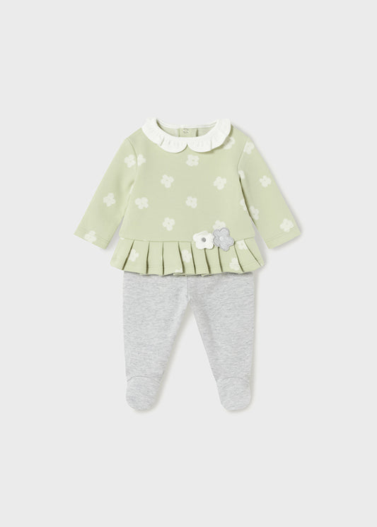 MAYORAL JACQUARD LEG WARMER - KALE