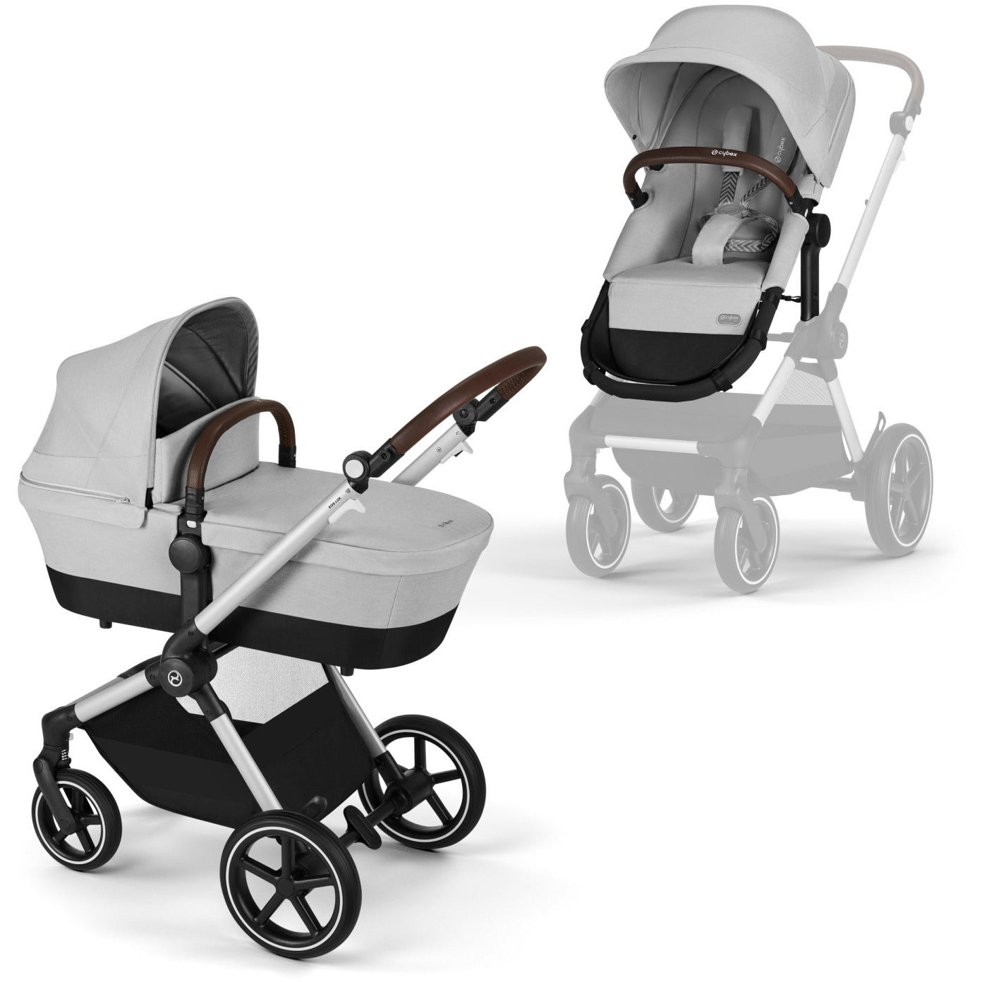 EOS Lux 2-in-1 Stroller - Seashell Beige